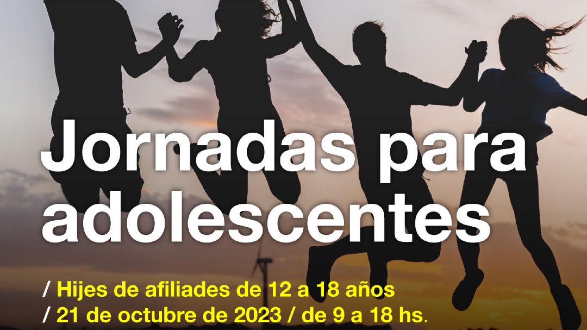 JORNADAS PARA ADOLESCENTES hijes de afiliades